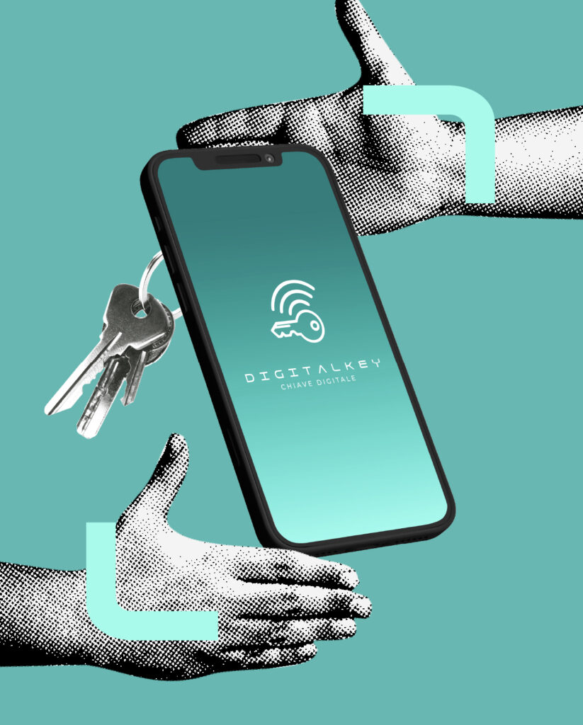 KEY_verticale Laserwall Key, per aprire le porte con lo smartphone